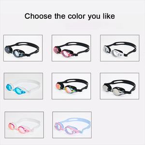 Lunettes de natation imperméables anti-buée pour sports d'hiver avec silicone élastique et pont de nez souple Lunettes en silicone élastique à vendre - Product Image 5