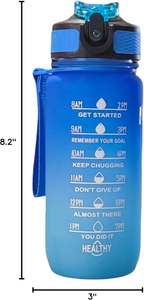 Botella <span class=keywords><strong>de</strong></span> agua deportiva <span class=keywords><strong>de</strong></span> plástico <span class=keywords><strong>de</strong></span> 32oz con Incentivo <span class=keywords><strong>de</strong></span> tiempo y pajita, inodoro, adecuado para <span class=keywords><strong>la</strong></span> botella <span class=keywords><strong>de</strong></span> agua <span class=keywords><strong>de</strong></span> todos - Product Image 4