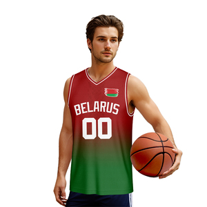 <span class=keywords><strong>Camiseta</strong></span> de <span class=keywords><strong>Baloncesto</strong></span> de Malla Azul Estilo Bandera Personalizada de Alta Calidad, Poliéster Transpirable de Secado Rápido, Talla Grande, Unisex, Deportiva - Product Image 6