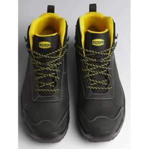 DIADORA UTILITY - 701.177654-80013/39 Chaussure noire haute sécurité en cuir nubuck italien hydrofuge S3 SRC - Product Image 2