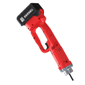 Vibrateur à béton électrique rouge 220V, type externe, entraînement par moteur, outil de construction économe en énergie - Product Image 2