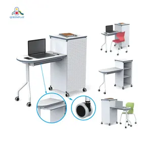 School furniture designs multimedia podiums for teachers for school and conference systems