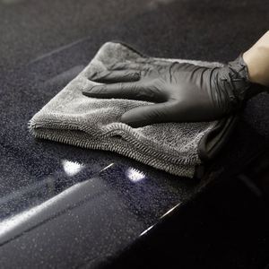1200gsm Double Twist Loop Coral Fleece Microfiber Thick Drying Towel for <b>Car</b> Wash and <b>Table</b> Cleaning - Product Image 1