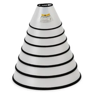 Pet <span class=keywords><strong>Elizabeth</strong></span> Cat Collier de chien Couvre-chef 7 tailles disponibles Toilettage pour animaux de compagnie Bain Protection de la peau Colliers pour chats et chiens - Product Image 4