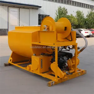 Small 1200L 2000L 3000L 5000L diesel slope protection seed hydroseeding equipment for erosion control