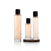 Prix d'usine Vaporisateur de parfum portable 10ml 30ml 50ml 100ml Atomiseur de parfum de voyage Vaporisateur de brume fine avec capuchon noir
