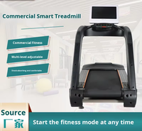 Caminadora Eléctrica Comercial para el Hogar con Teclado, Absorción de Impactos y Diseño para Ejercicio en Interiores