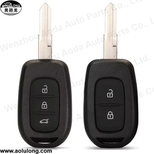 Boîtier de clé intelligente compatible 2/3 boutons, remplacement de la coque de clé de <span class=keywords><strong>voiture</strong></span>, clés de véhicule pour Renault - Product Image 2