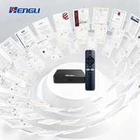 TV Box Inteligente con Wifi 2.4G de 2GB y 16GB, TV Box Android Inteligente 4K Wifi6, Amlogic S905y4 OTT Set Top BOX