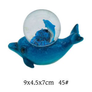 هدية تذكارية للشاطئ مخصصة على شكل حيوان الأوسينا ، دولفين راتنج العالم الثلجي - Product Image 2