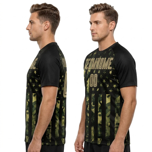 Camiseta de Fútbol de Verano Ligera Sublimada con Logotipo Personalizado de Alta Calidad para Hombre, Ropa Deportiva para Entrenamiento y Partido - Product Image 2