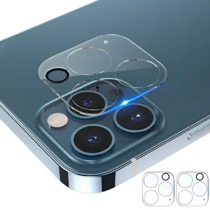 Camera de sécurité pour iPhone 12 Pro, verre trempé, protection d'écran en céramique pour téléphone portable 3D, 9H/7, 2020