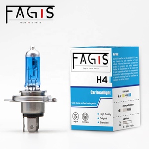 Nuova Lampadina Alogena Fagis di Alta Qualità <span class=keywords><strong>H4</strong></span> 12V 60/55W in Vetro al Quarzo, Lunga Durata, Super Bianca per Fari Auto - Product Image 1
