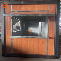 DXH Factory Kiosque à glaces préfabriqué mobile à faible coût, Boutique de conteneurs personnalisée pour boulangerie, Magasin de détail, Maison