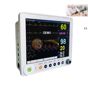 Monitor <span class=keywords><strong>Veterinario</strong></span> de Pacientes con Pantalla Táctil de 12.1 Pulgadas con Parámetros ECG/NIBP para Uso en Perros en Clínicas y Pequeños Hospitales - Product Image 1