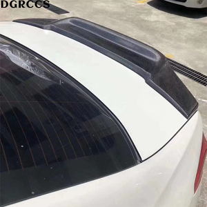 สปอยเลอร์หลังคาร์บอนไฟเบอร์ขัดเงาแบบ R Style สำหรับรถยนต์ DGRCCS 5 Series G30 G38&M5 F90 ปี 2016-2023 ติดตั้งด้วยเทป - Product Image 6