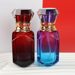 Grande réduction - <span class=keywords><strong>Flacon</strong></span> de <span class=keywords><strong>parfum</strong></span> <span class=keywords><strong>vide</strong></span> en verre incassable avec logo et étiquettes personnalisés, 30 ml, 50 ml, pour eau de toilette - Product Image 1