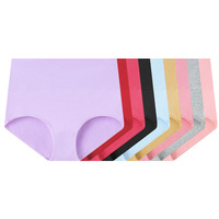 Culottes en coton tricoté taille haute détachables UNAI pour femmes, grande taille, effet push-up, unies, respirantes, lavables en machine, usage quotidien
