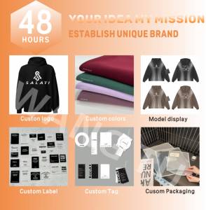 Wt Tùy Chỉnh 400gsm Cotton Dây Kéo Phụ Nữ Tracksuits In Faux Fur Hoodie Và Jogger Bộ Rhinestone Sweatsuits Với Quần loe - Product Image 5