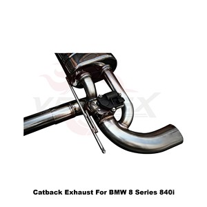 Vortex High Flow Exhaust <b>Back</b> System for BMW 8 Series 840i 2019-2022 Coupe Valvetronic Sound Control - Product Image 6