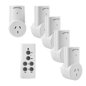 Úc tiêu chuẩn rf433.92mhz điều khiển từ xa 30m mini không dây năm ổ cắm - Product Image 1