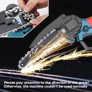 Mini tronçonneuse portative 6 pouces 21V à batterie pour bricolage et usage industriel, qualité OEM, pour la maison - Product Image 6