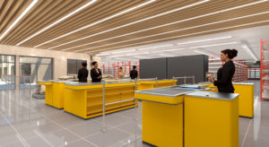 Diseño de diseño de tienda de comestibles de supermercado altamente personalizable - Product Image 2