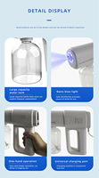 Pistol Semprot Air Nano K5 Grosir, Alat Penyemprot Elektrik Nirkabel Nano Mist Genggam, Instrumen Penyemprot Portabel