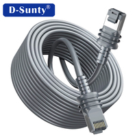 Cable Impermeable de Alta Velocidad de 10 Metros para Starlink Gen 3, Gris, 24AWG 26AWG, Adaptador Compatible con los Estándares STARGEAR, para Comunicación