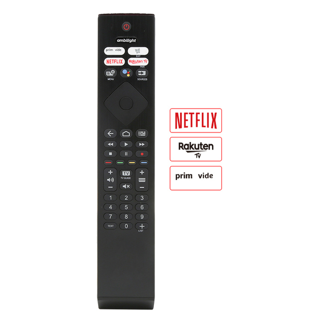 HUAYU PH-V4 Voice Replacement Remote Control Universal for Philips Smart LCD LED Tvs