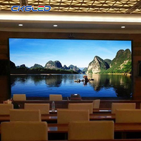 Pantalla LED de Pared Interior P2.5 con Soporte Rodante y Control Inalámbrico, Pantalla LED Programable para Ferias Comerciales y Eventos