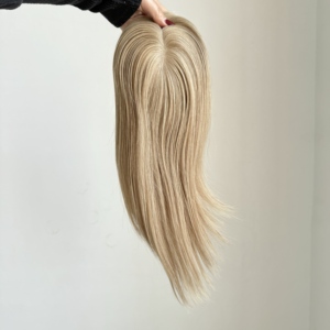 Pelucas de Cabello Natural para Mujer, Mono 5.5*6.5, para Cabello Fino, Color Natural, 130% de Densidad # FF - Product Image 3