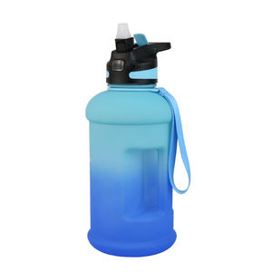 Bouteille d'eau en plastique sans bpa d'un demi-gallon avec manchon et <span class=keywords><strong>phrase</strong></span> de motivation OEM - Product Image 6