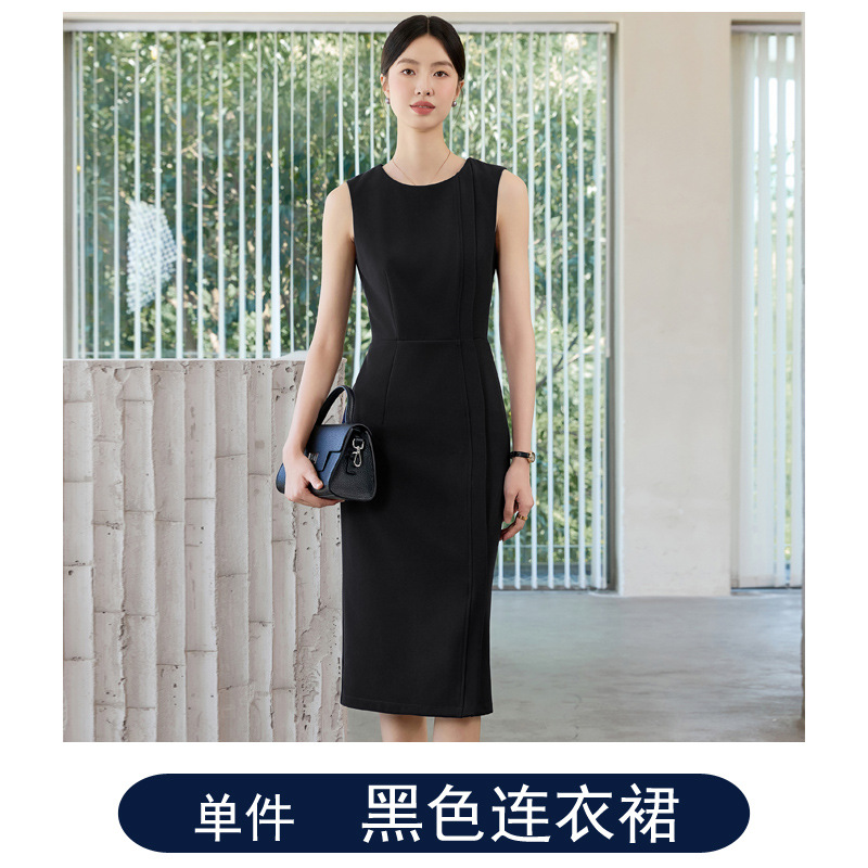 black dress
