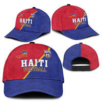 Casquette de baseball classique de football haïtien en gros, modèle Les Grenadiers 2026, respirante, design haïtien, protection solaire