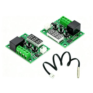 W1209 DC 12V Red/Blue heat cool temp <b>thermostat</b> temperature control switch temperature <b>controller</b> XH-W1209 - Product Image 1