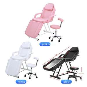 2025 cilt Pu deri rahat mobilya masaj yatakları Spa güzellik yüz yatak Spa Salon kirpik Servicese için - Product Image 2