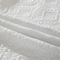 Housse de matelas en tissu polyester tissé imperméable, respirant, antidérapant, lavable en machine, couleur unie, motif fleur de phénix