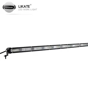 Lkt Lampu Kerja Led Satu Baris Otomotif, Lampu Aksesori Otomotif ATV Offroad, Lampu Sorot Led 240W 4X4