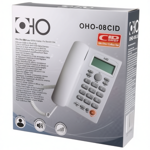 Teléfono Oho Oho-08Cid con identificador de llamadas para uso en oficina - Product Image 1