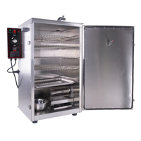 Fumoir Électrique Commercial pour Viande de Poulet, Fumoir de Jardin à 5 Plateaux, Four à Fumer Alimentaire 110V, Machine à Fumer la Viande
