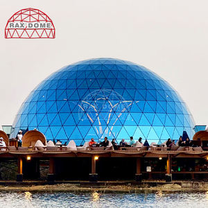 Cupola Geodetica in Vetro RAXDOME 15M per Campeggio, Ristorante e Sala Ricevimenti - Product Image 1