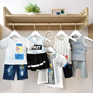 Nuevo Paquete de Ropa Casual Mixta para Bebés y Niños, Selección Aleatoria, Vestidos de Segunda Mano de Alta Calidad, Poliéster Transpirable para Verano - Product Image 3