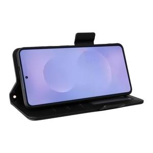 Étui de téléphone portefeuille à rabat en cuir magnétique de luxe avec porte-cartes pour <span class=keywords><strong>Samsung</strong></span> Galaxy S26 <span class=keywords><strong>Ultra</strong></span> S24 FE S25 Edge - Product Image 4