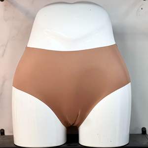 Sous-vêtements pour femmes, couleur unie, une pièce, sans couture, taille mi-haute, confortables, élastiques, de haute qualité - Product Image 3