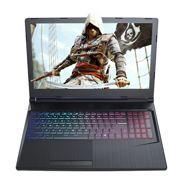 Wholesale 15.6 Inch Slim Portable Gaming Laptop Core I7-7700HQ Intel Processor 1TB+128GB Storage Personal Computer