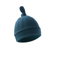 2026 bayi Pacifier Beanie polos tahan angin uniseks 0-6 bulan lapisan tunggal mengisap ekor topi Pullover