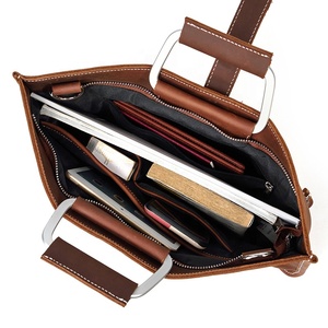 6847 Sac d'affaires simple, é<span class=keywords><strong>l</strong></span>égant, à <span class=keywords><strong>la</strong></span> mode, mallette en cuir décontractée - Product Image 3