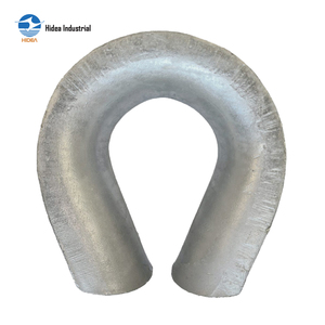 HIDEA Cuscinetto per Cavo Sintetico K2 C Rinforzato con Gussetto da 35mm a 114mm, Cuscinetto per Cavo Galvanizzato per Uso <span class=keywords><strong>Marino</strong></span> e Edile - Product Image 5