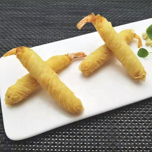 กุ้งมิสัวสไตล์สตรีทฟู้ดสไตล์อาหารไทยพร้อมปรุงแช่แข็งสีทองและกรอบเมื่อทอด - Product Image 3